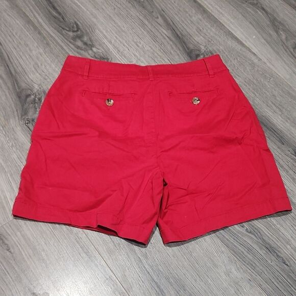 Kim Rogers Chino Red Shorts - Picture 4 of 4